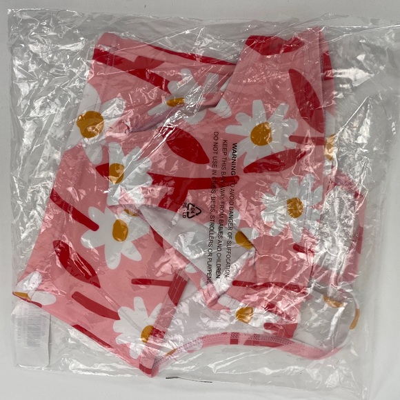 New Hanna Andersson Sunblock Tankini Happy Pink Swim suit size 2 - Picture 4 of 8